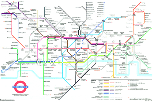 london underground map zones 1 and 2. London Underground Map