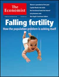 Purported cover of Economist of 31 October 2009