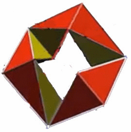 Cube inversion animation