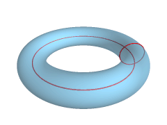 Animation of torus-sphere transformation 