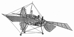 Early airplane flying machines and their  magnificent men