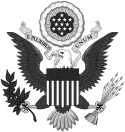 Heraldic eagle of USA