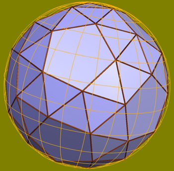 Circumsphere for  snub dodecahedron