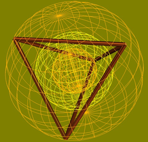 Intersphere for tetrahedron