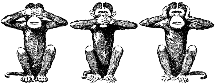 Three monkeys of global governance? 