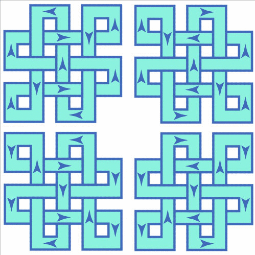 Endless knot animation