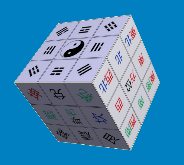 Chinese Bagua Cube 