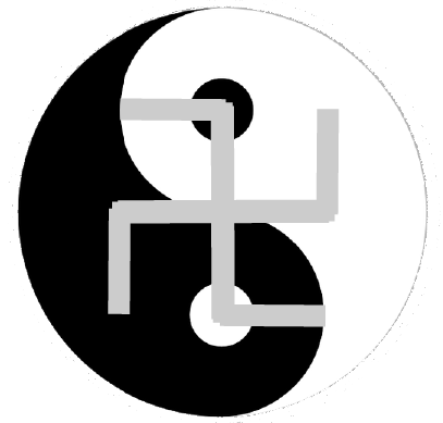Left-facing Tao/Swastika