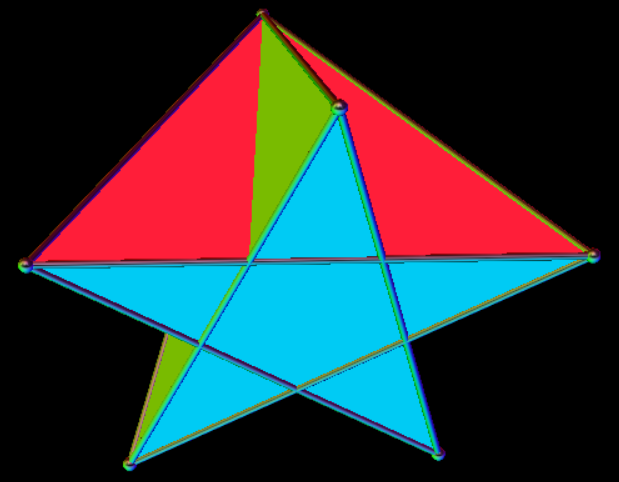 Pentagrammic pyramid 