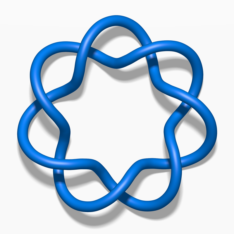 Septfoil knot