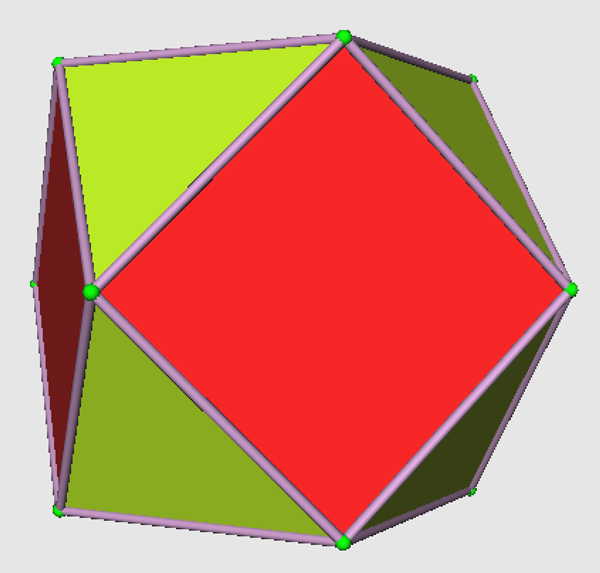 Result of LSP ambo operation on a cube