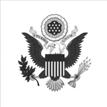 Animation of heraldic eagle of USA