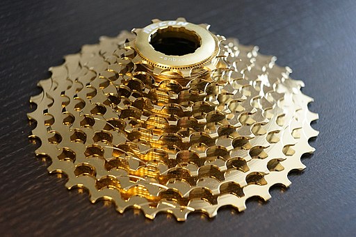 10-speed bicycle cassette