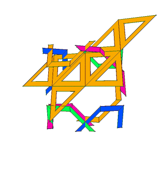 Leonardo octahedron (un)folding