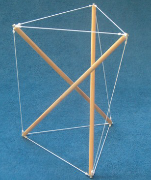 Simplest tensegrity
