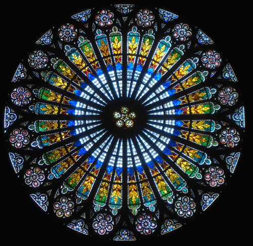 Rose window of Strasbourg cathedral