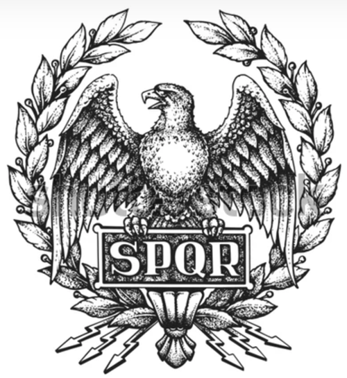 Heraldic eagle of Roman Empire