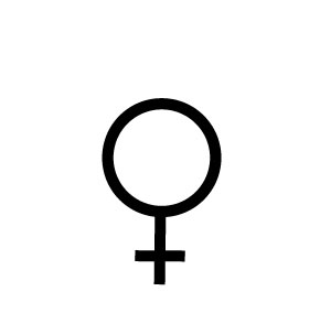 Animation female male  symbols