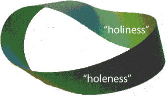 Mobius strip holiness holeness