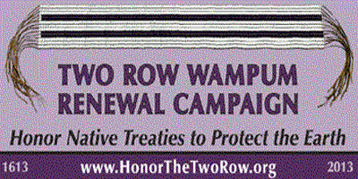 Two Row Wampum Renewal Campaign